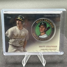 MATT CHAPMAN 2020 Topps Series 2 Commemorative Coin Medallion TPM-YM  OAKLAND