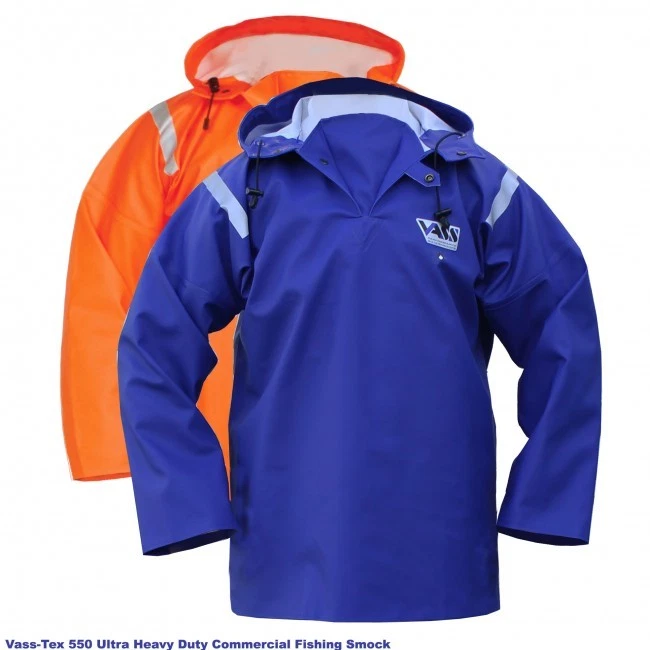 Vass Extreme Fishing Waterproo oil skin bib brace with Jacket