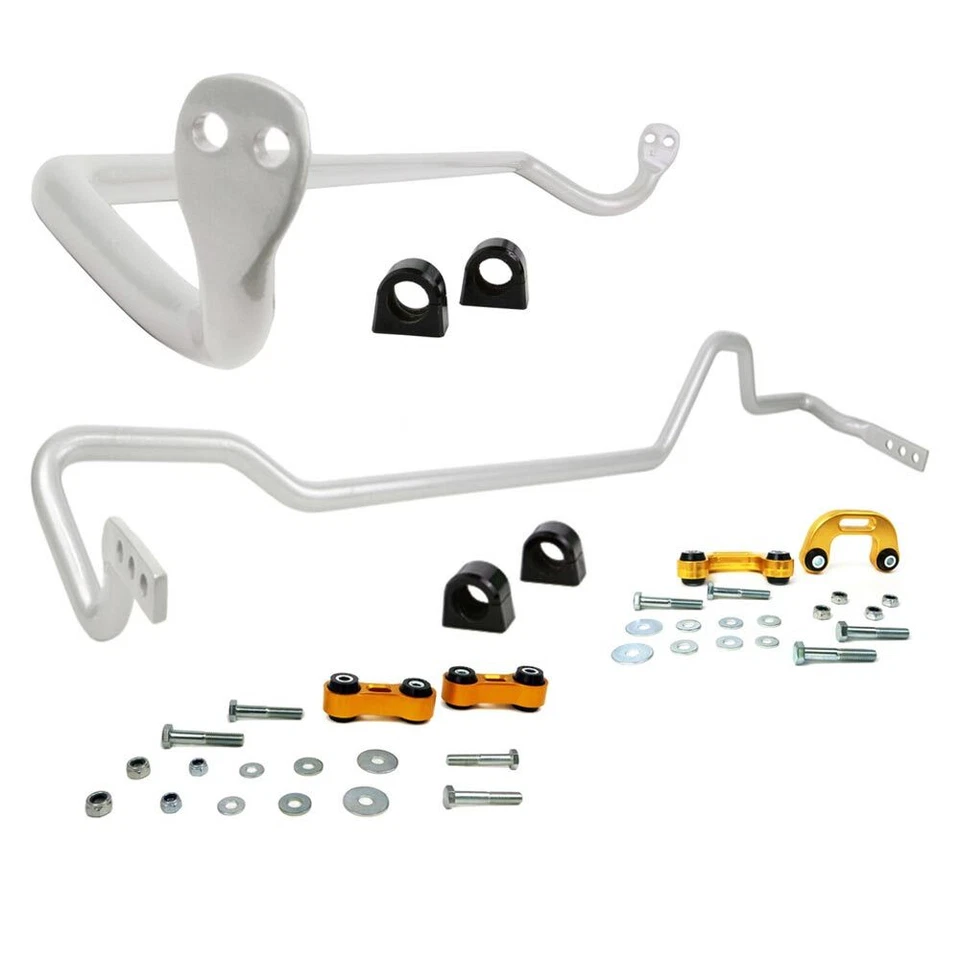 Kit de barra estabilizadora delantera y trasera Whiteline® para 92-00 Subaru Impreza/WRX/STi, GC y GF Foto 2 de 3