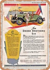 Metal Sign - 1929 Dodge Brothers Six Vintage Ad