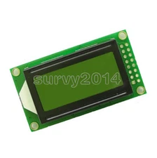 Yellow 0802 LCD 8x2 Character LCD Display Module 5V LCM For Arduino Raspberry pi