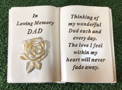 roses in memory of dad