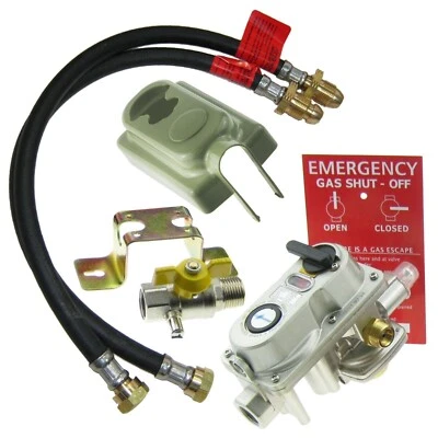 COK2 AUTOMATIC TWO BOTTLE CHANGEOVER KIT PROPANE GAS CYLINDER REGULATOR RF6000 2