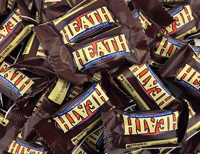 HEATH Milk Chocolate English Candy Bars, FUN SIZE IN POUNDS BAG!! PICK YOURS NOW
