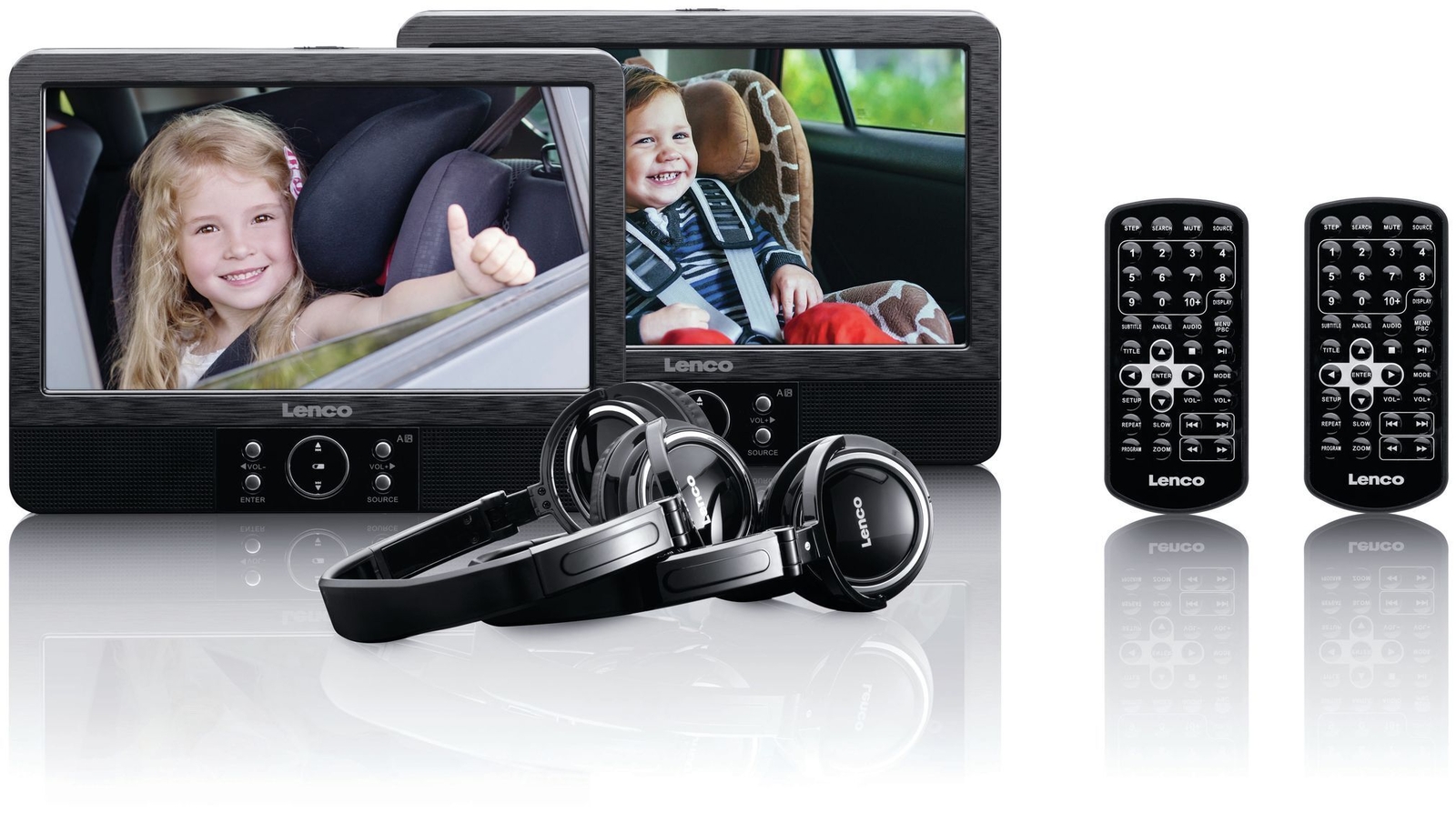 Thumbnail - Lenco Dvp-939 22,9 Cm (9 Zoll) Tragbarer Dvd-player Cd, Cd-r, Cd-rw,