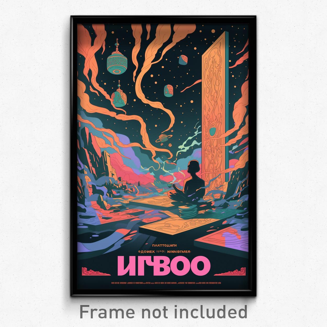 Retro Russian Film Poster - Outlandish Hot Tea Art Print