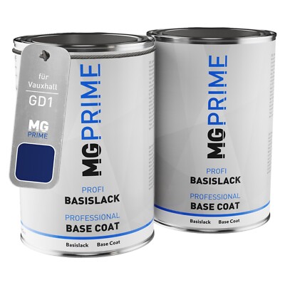 Autolack Set für Vauxhall GD1 Kinetic Blue Metallic Electric Blue Metallic 2,0L