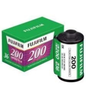 FUJIFILM Fujicolor Color Negative Film ISO 200 35mm Film Roll PC