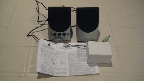 Altec Lansing BX1020 Powered Audio Stereo Speakers - PC and other Audio Devices - Picture 1 of 5