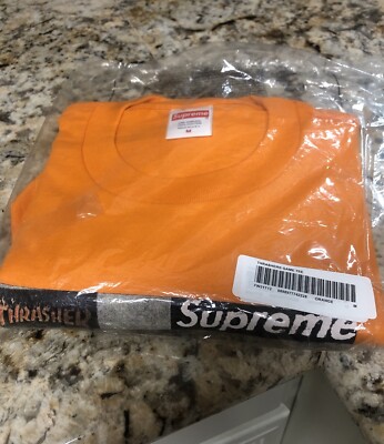 Supreme Thrasher Game Tee Orange Size (M)