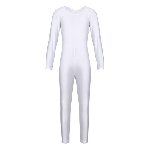 Kinder Mädchen Tanzkleidung Ballett Tanz Trikot Tanz Langarm Overall Unitard - Bild 15 von 124