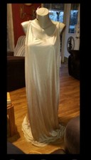 Comfort choice 30/32 nylon beige nightgrown/slip new with tags