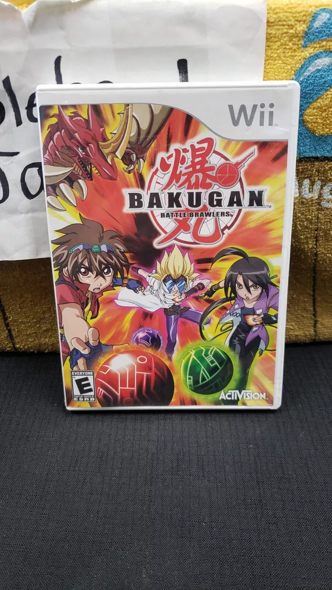 Bakugan Battle Brawlers Video Game Nintendo Wii Activision NO