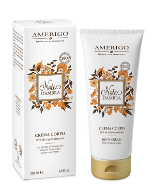 Amerigo Duft Körpercreme Bernsteinnoten 200ml