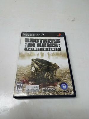 Brothers in Arms: Earned in Blood (2005) PS2 PLAYSTATION 2 TESTED