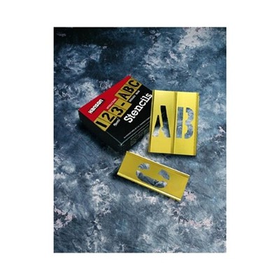 CH Hanson 10028 1'' Brass 33 Piece Single Letter Set