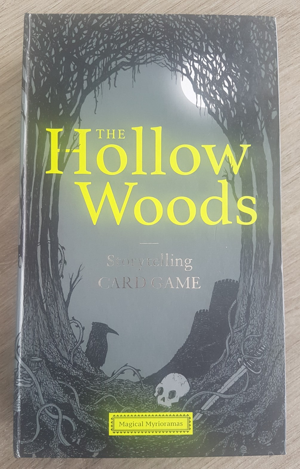 The Hollow Woods, storytelling card game.