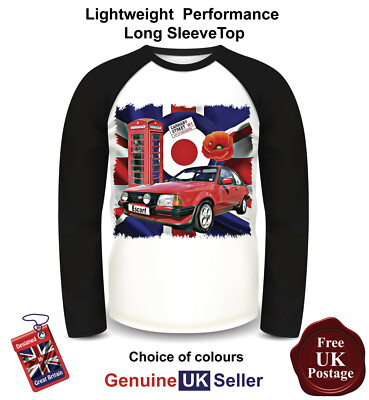 MK3 Escort XR3i T-Shirt, MK3 Escort XR3i Langarmshirt, MK3 Escort Top, 