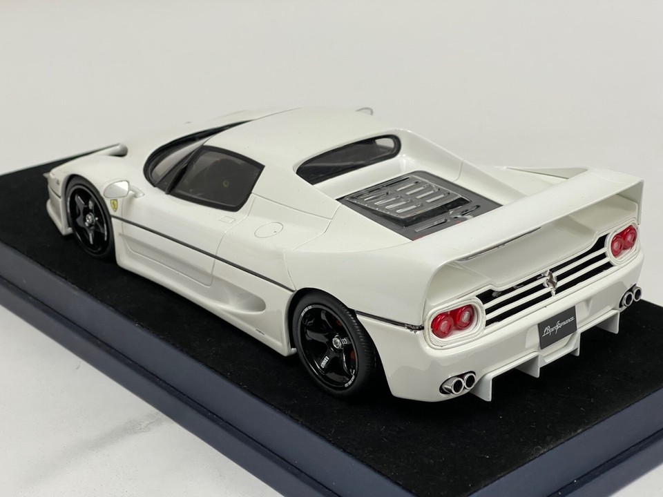 1/18 GT Spirit F50 LBWK Liberty walk 2013 White GT437 Custom Leather ...