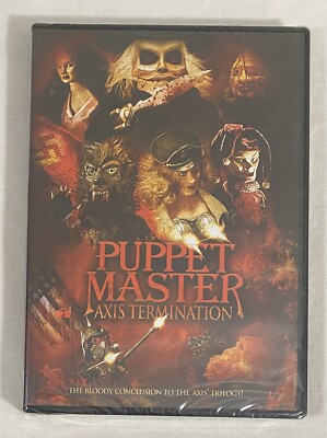 Puppet Master: Axis Termination NEW DVD Horror Full Moon features Charles Band