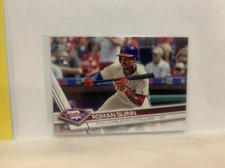 #498 Roman Quinn Rookie Philadelphia Phillies 2017 Topps Series 2 Baseball Card 