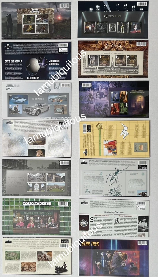 Royal Mail Presentation Packs 2020 Full Year Set Traffic Lights & Mini Sheets - Image 2 of 4