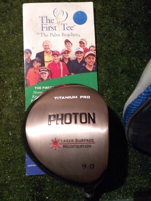 Photon Titanium Pro Laser Surface Modification 9* Driver Regular Graphite 