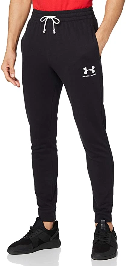 Under Armour Rival Terry Joggers 1361642-112, Mens, trousers, grey