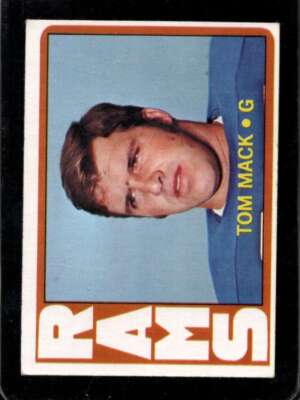 1972 TOPPS #337 TOM MACK VGEX LA RAMS HOF *SBA9399 | eBay