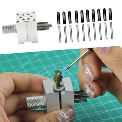 Profi Mini Tischschraubstock für Modellbau Basteln, Basteln,