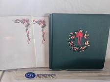 NEW LOT Creative Memories SCRAPBOOK ALBUM 12x12 Christmas HOLIDAY Border PAGES