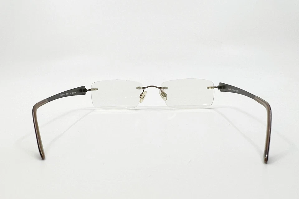 Marco de gafas Randy Jackson 1019 C. 183 negro brillante sobre azul 52-18-140 16548 Foto 4 de 4