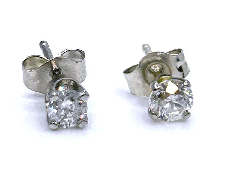 Orecchini A Perno In Argento 925 Placcato Oro/oro Bianco Con Opale E Zirconi – Eleganti, Ipoallergenici, 7.8x10.2mm