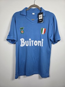 MAGLIA NAPOLI BUITONI Vintage MARADONA 10 1987/88 Taglia L EUR 49,00 - ES