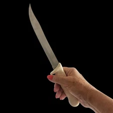 Dexter Russell S142-9SC Sani-Safe 9" Scalloped Utility Slicer Bait Knife Fishing