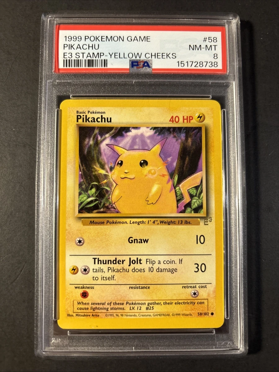 英版ピカチュウ PokeTour1999 - BGS MINT9 / 9819 Pikachu Pokémon TCG Individual Trading Card Games Base Set in