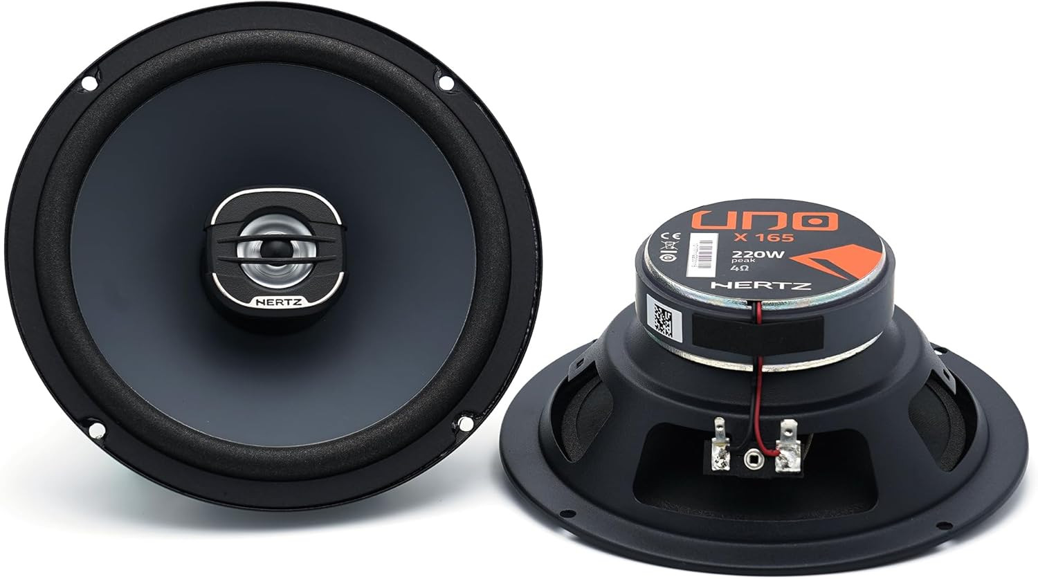 X 165 – Coppia Di Altoparlanti Coassiali 2 Vie Da 165 Mm, 220W Peak, 55W RMS, 4 