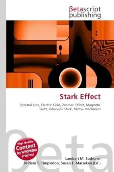 Lambert M. Surhone (U. A.) | Stark Effect | Taschenbuch | Englisch (2026)-image
