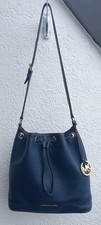 👜  MICHAEL KORS  Leder Handtasche 👜  marineblau   siehe Fotos und Beschreibung