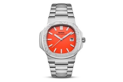 39447 bape TYPE 10 BAPEX silver