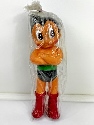 1996 Vintage Astro Boy Mighty Atom Soft Vinyl Figure 17in (45cm) Billiken Shokai