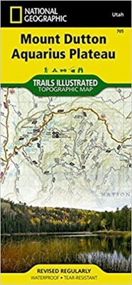 Mount Dutton, Aquarius Plateau Map: Trails Illustrated Maps by Nat Geo Maps (Eng