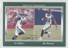 2006 Topps Total DJ Hackett Nate Burleson #109 1k3