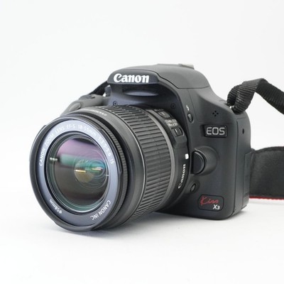 Canon EOS Kiss X3/EF-S 18-55mm (良品） Canon EOS Kiss X3 DSLR Camera EF-S 18-55mm IS Kit Excellent Used