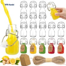 Vintage Mini Einmachflaschen 60ml - Ideal für Hochzeiten und Bastelarbeiten