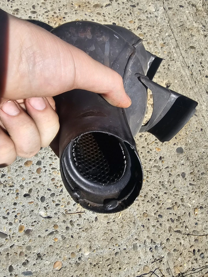 2013 Polaris Switchback 800 Assault Exhaust Resonator Muffler Pipe - Image 3 of 4