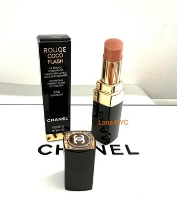 CHANEL Rouge Coco Flash Hydrating Shine Lip Colour #262  Sun Bliss  Summer 2025