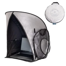 Laptop Sun Shade for Working Outside | Glare Blocker | Heat Reflective | Wate...