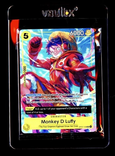 Monkey D. Luffy OP07-109 Illustration Box Vol. 3 NM One Piece Promo Sealed