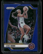 2024 Panini Prizm WNBA #110 Lexie Brown Blue Prizms #/199